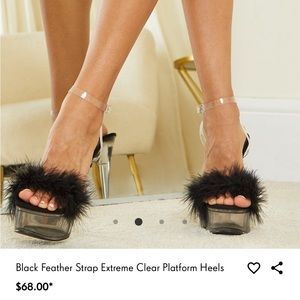 Black heels